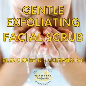 Gentle Exfoliating Facial Scrub ~ 4 oz